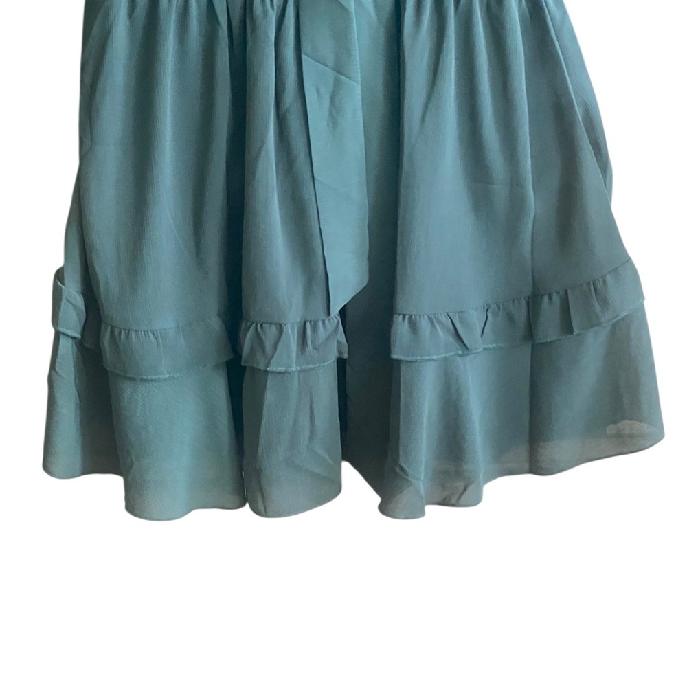 Prettygarden Short Sleeve Green Mini Swing Dress. Size Large. - Picture 9 of 15